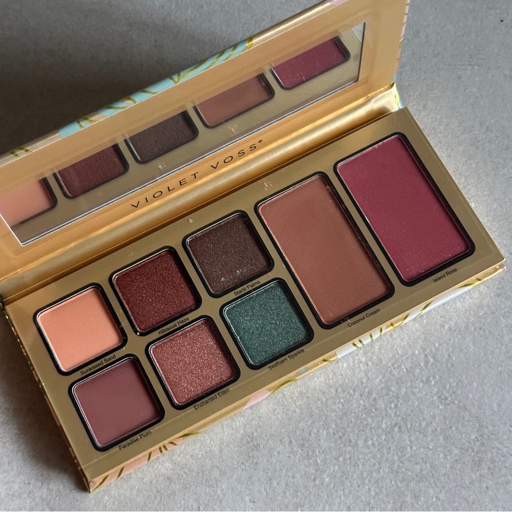 Violet Voss Pretty in Paradise All-in-One Face & Eye Shadow Palette - Picture 2 of 4